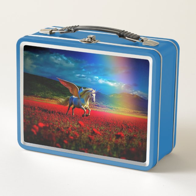 The Pegasus/Unicorn's Morning Dance Lunchbox  (Front)