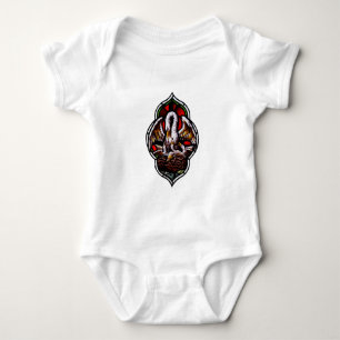 The Pelican in Her Piety Eucharistic Symbol Baby Bodysuit
