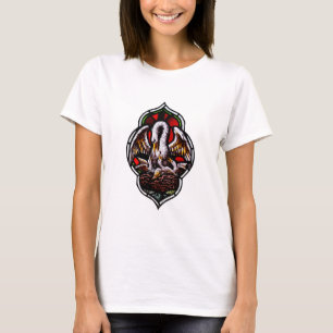 The Pelican in Her Piety Eucharistic Symbol T-Shirt
