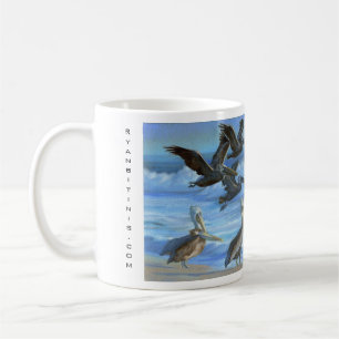 The Pelicans of Ventura Coffee Mug
