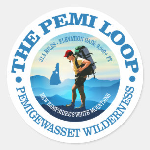 The Pemi Loop Classic Round Sticker