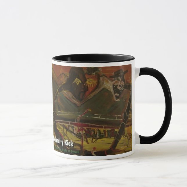 the penalty kick  mug (Right)