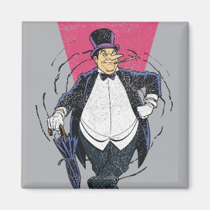 The Penguin - Distressed Graphic Magnet