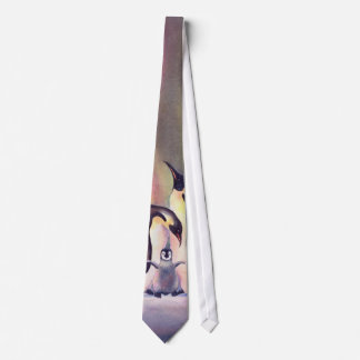 THE PENGUIN FAMILY by SHARON SHARPE Tie
