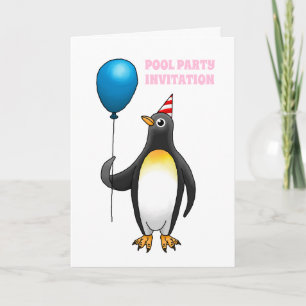 The penguin invites you to a party
