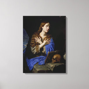 The Penitent Magdalene, 1657 Canvas Print