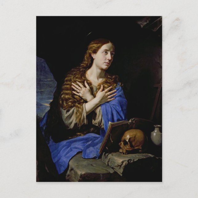 The Penitent Magdalene, 1657 Postcard (Front)