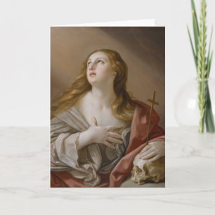 “The Penitent Magdalene” greeting card