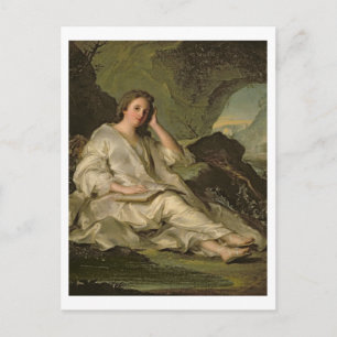 The Penitent Magdalene (oil on canvas) Postcard
