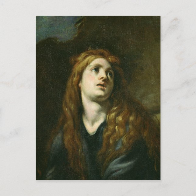 The Penitent Magdalene Postcard (Front)