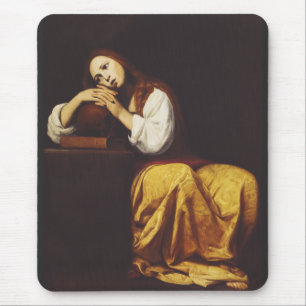 The Penitent Mary Magdalene by Giacomo Galli Mouse Mat