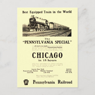The Pennsylvania Special Postcard