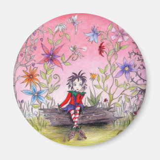The Pensive Elf Magnet