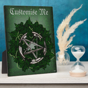 The Pentacle & The Ivy Plaque