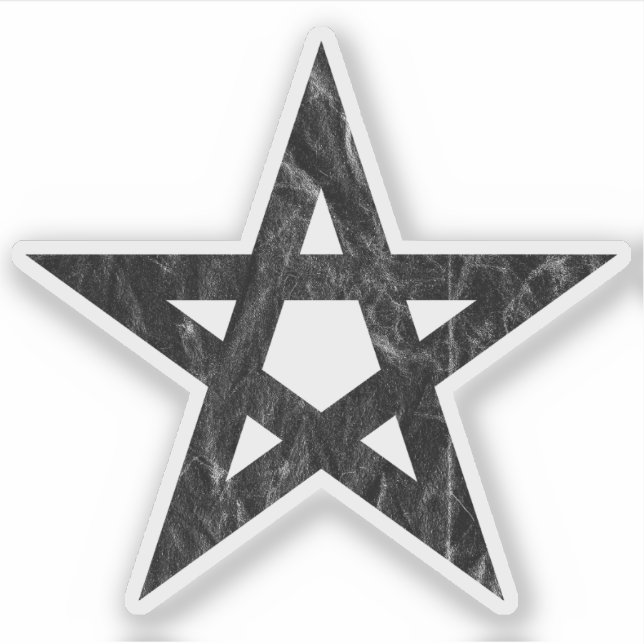 The Pentagram (black vintage) (Front)