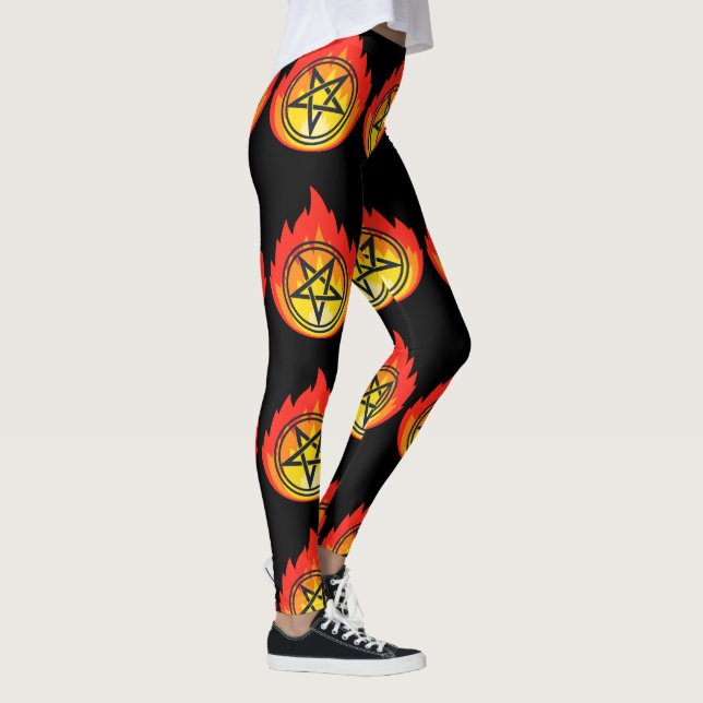 The Pentagram Leggings (Right)