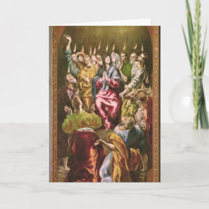 The Pentecost, c.1604-14 Card