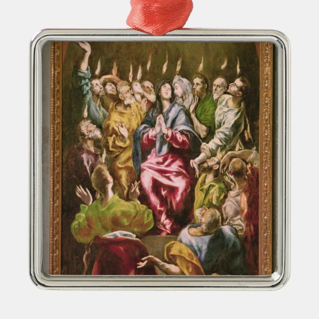 The Pentecost, c.1604-14 Metal Tree Decoration (Front)