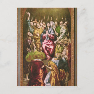 The Pentecost, c.1604-14 Postcard