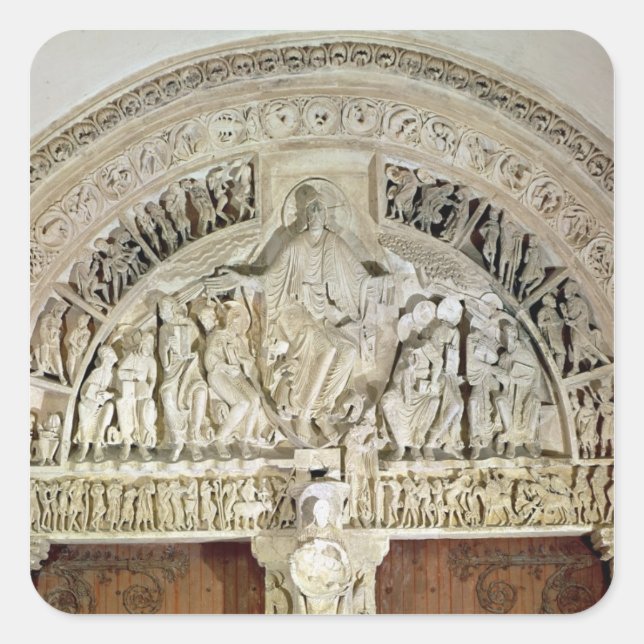 The Pentecost Square Sticker (Front)