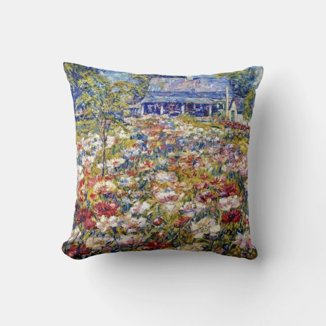 “The Peony Garden” Cushion (Front)