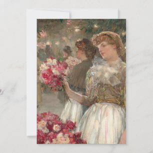 The Peony Girl Childe Hassam
