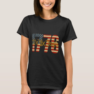 The people 1776 vintage american flag patriotic T-Shirt