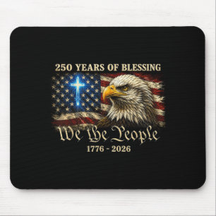 The People 250 Years Usa Eagle For Men Women 4th Mouse Mat