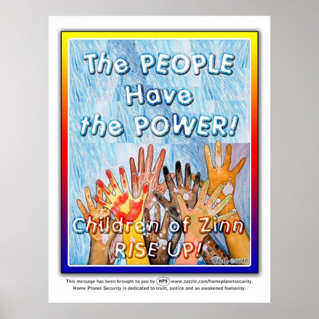 The PEOPLE Have the POWER Poster (Front)