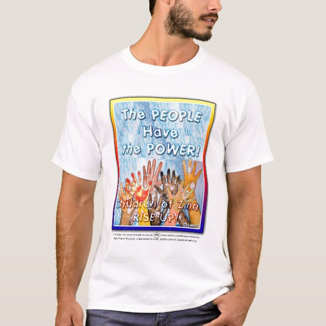 The People Have the Power T-Shirt (Front)