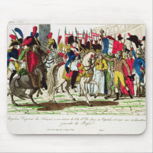 The People of Paris Acclaiming Napoleon Mouse Mat
