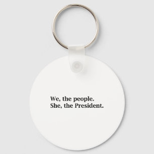 The People Support Kamala Harris For President 202 Key Ring
