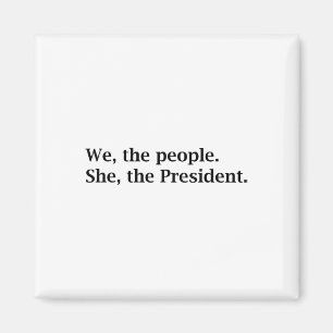 The People Support Kamala Harris For President 202 Magnet