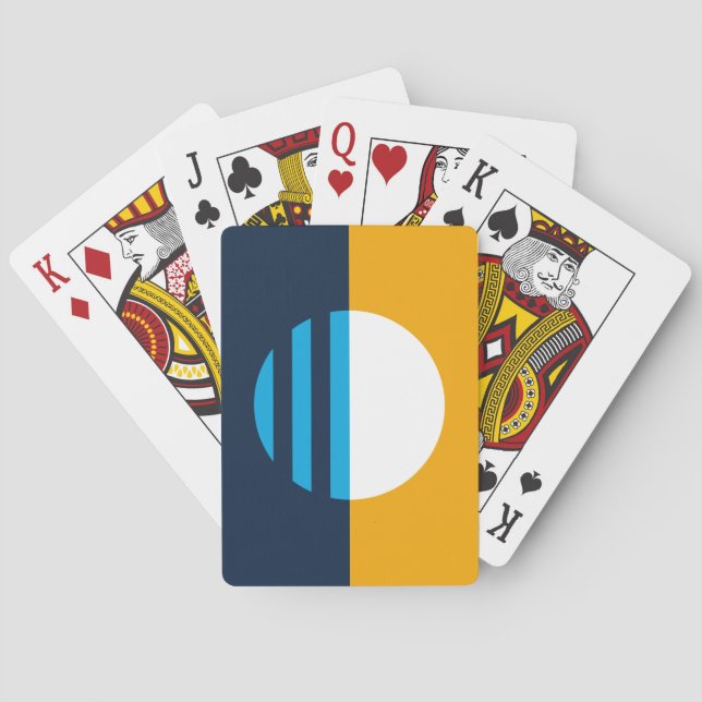 The People's Flag of Milwaukee Playing Cards (Back)