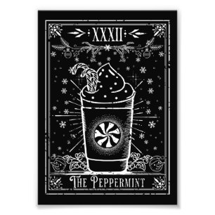 The Peppermint Latte Tarot Card Photo Print