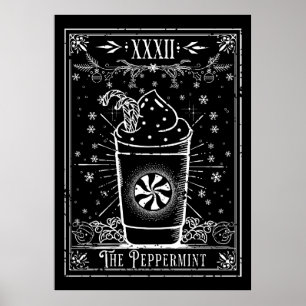 The Peppermint Latte Tarot Card Poster