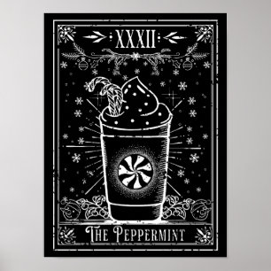The Peppermint Latte Tarot Card Poster