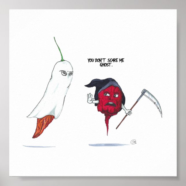 The Pepperz, Reaper & Ghost, Poster (Front)