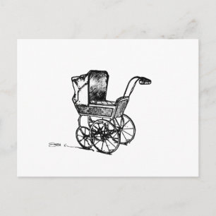 The Perambulator Postcard