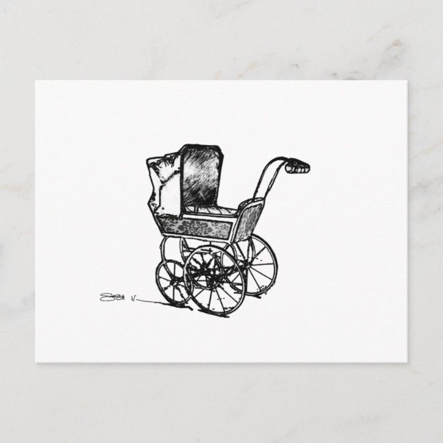 The Perambulator Postcard (Front)