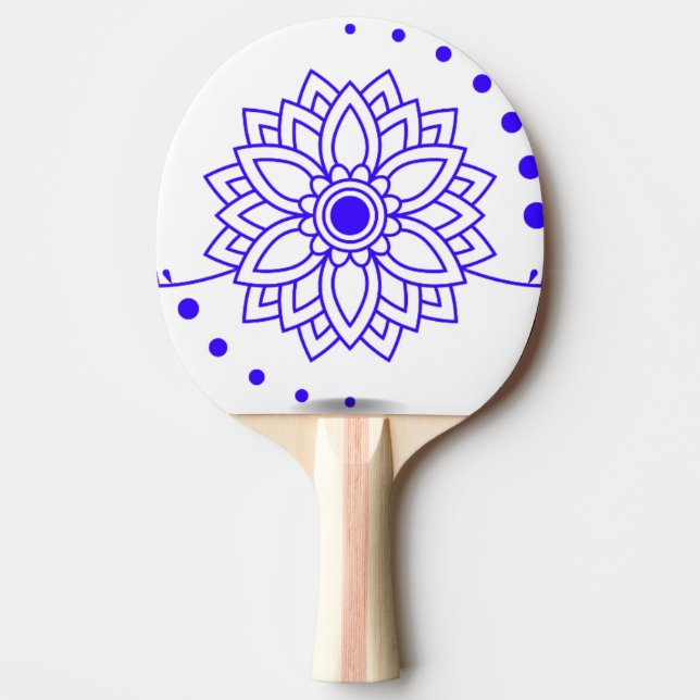 The Perfect Balance: Personalised Ping Pong Paddle (Front)