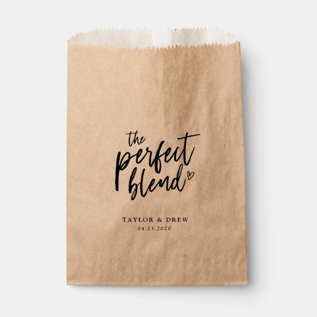 The Perfect Blend - Coffee Favour Bag (Front)