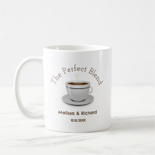 The Perfect Blend Coffee Wedding Favours Mug