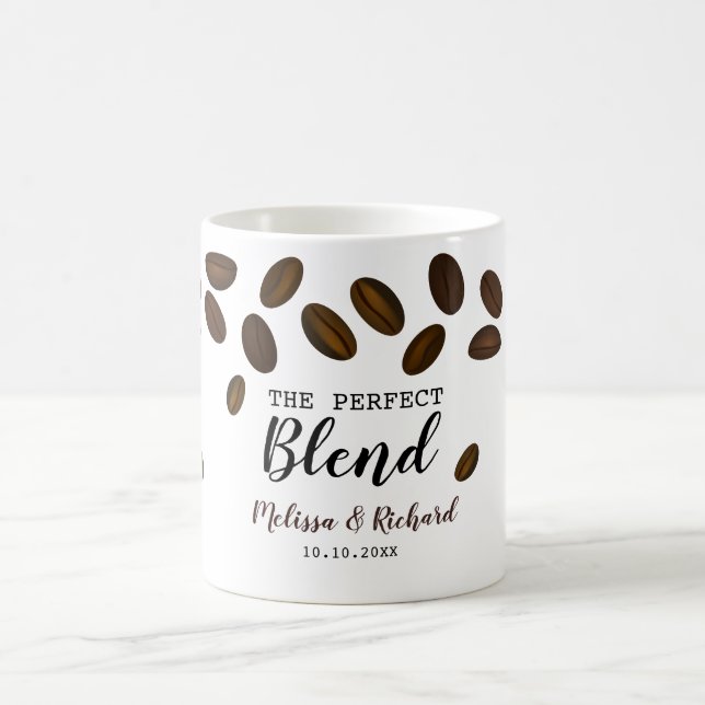 The Perfect Blend Coffee Wedding Mug (Center)