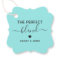 The Perfect Blend Gift Tag, Coffee Wedding Favour