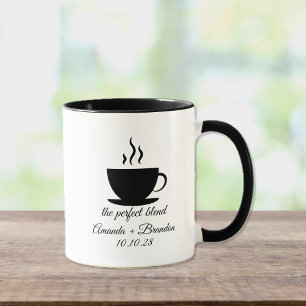 The Perfect Blend Matching Wedding Mug