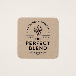The Perfect Blend Premium Kraft Pack of 100 Tags