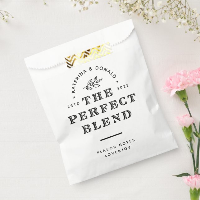 The Perfect Blend Wedding Favour Bag (Sealed)