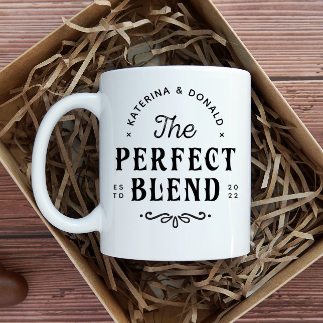 The Perfect Blend Wedding Gift Coffee Mug (Creator Uploaded)