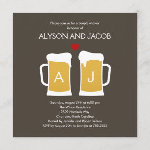 The Perfect Brew Engagement or Wedding Shower Invitation